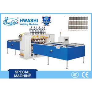 China Freezer / Condenser Mesh DC Pneumatic Spot Row Welding Machine 12 Months Warranty on sale