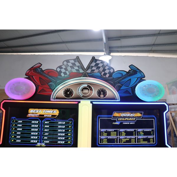 42 " LCD Super Motorbike Arcade Machine , Large Racing Game Simulator Machines