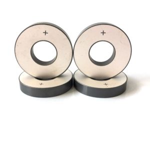 China PZT Ceramic Plate 20mm Piezo Transducer Disc 3MHz Piezoelectric Disks on sale