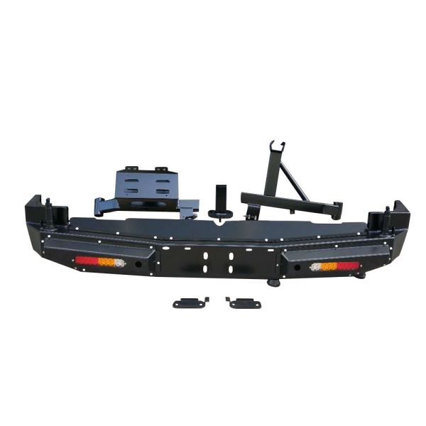Buy OEM Toyota FJ Cruiser Winch Bull Bar Front Bumper Rear Bumper with Tire Carrier Jerrycan Holder at wholesale prices
