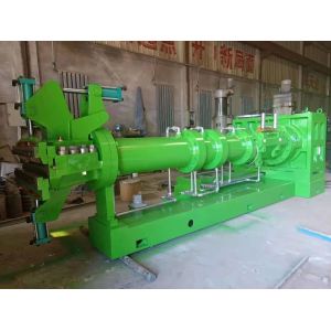 185kW Hydraulic Crimping Machine for Rubber Extruders at 44r/min Screw Rotate