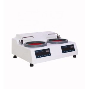 Quality Metallogrpahic Specimen Grinder Polisher Machine Dual Control Two Speed for sale