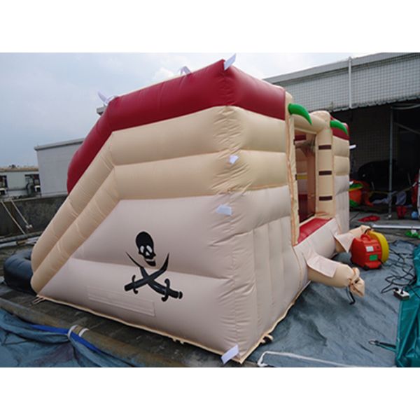 Outdoor Amusement Inflatable Water Slide CE Certificate Blower For Water Games