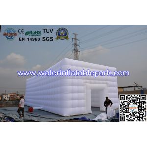 Grand White Durable Inflatable Tent For Party / Wedding And Banquet