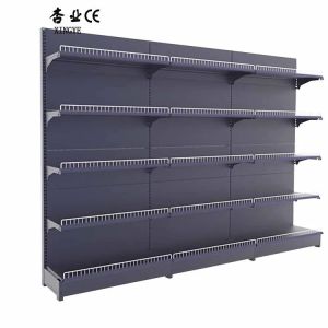 Quality Factory Customized Color Size Single-sided Gondola Rack Medium Duty Supermarket Shelves for sale