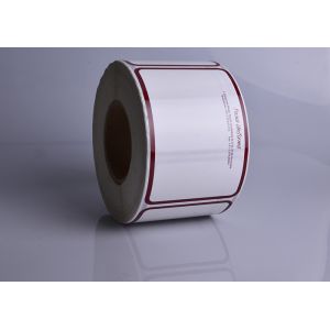 Print custom self adhesive paper printable shipping tracking labels