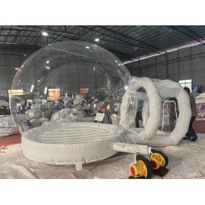 Christmas Theme Outdoor Bubble Tent Transparent Bubble Dome Tent