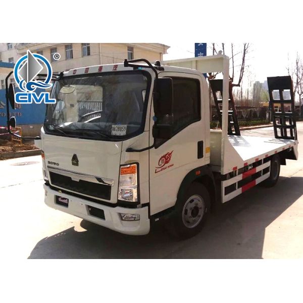 Buy New  Wrecker Tow Truck Sinotruk HOWO QL1070 Light Flatbed Truck 4x2 8 Tons engine 120hp Color option at wholesale prices