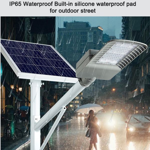Solar Powered Street Lighting IP65 Waterproof Street Light Using Solar Panel For Home
