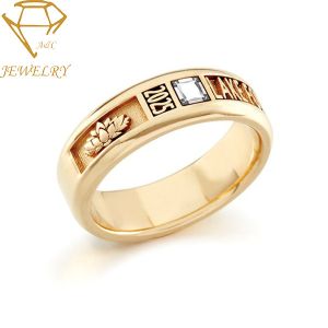 Quality High School Band Customized Class Rings for sale