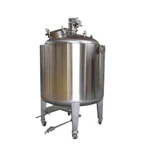 SS316L Homogenizer Mixing Vat Tank With Agitator 100L