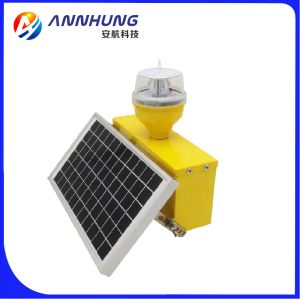 China 12V Solar Aviation Obstruction Light with 360 Horizontal Output and 10 Years Plus Life Expectancy on sale