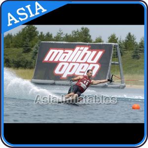 Water Popular Advertising Inflatables Floating Billboard With Banner