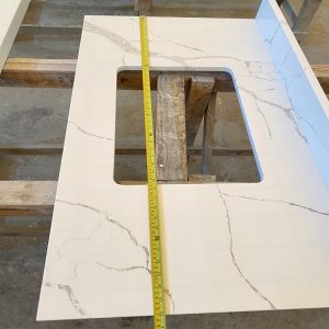 3200x1600x20mm Quartz Countertops Engineered Stone OEM ODM Quartz Stone Sheets
