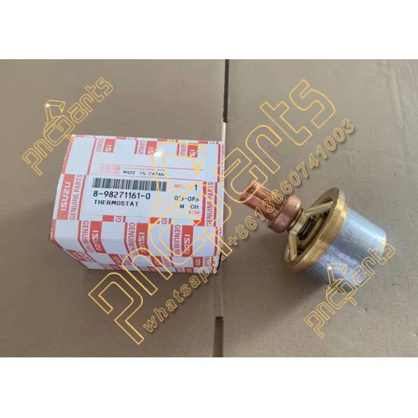 Buy 8-98271161-0 Excavator Thermostat ZAX450 6WG1 8982711610 at wholesale prices