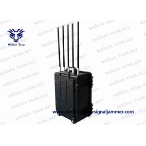 High Power 20 - 6000Mhz VIP Protection Defence Vehicle Bomb Jammer Cell Phone