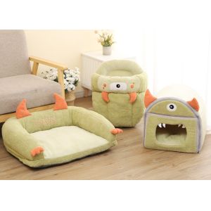 Cozy Soft Durable Washable Cat In Cat Bed With Non-Slip Bottom For Indoor Puppy And Kitten