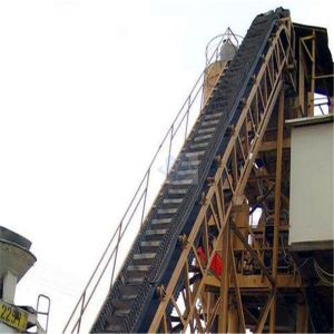 High Incline Angles Pan Conveyor System For Bulk Material Handling