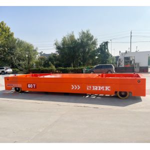 Manufacturing Material Transfer Platform 60Tons Heavy Duty Handling Carts