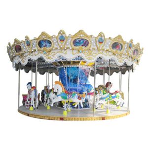 2019 newest Big Outdoor playground kids equipment rides carousel for sale