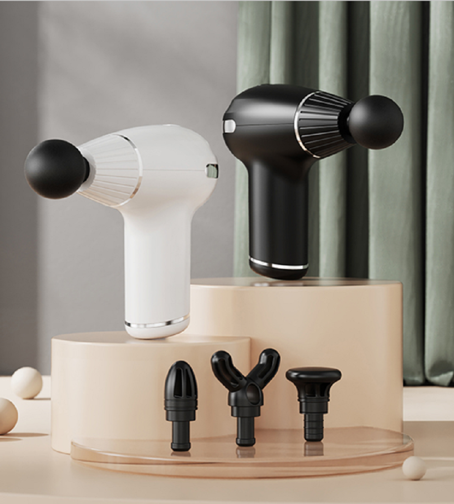 Professional 6-Mode Massager 25W Percussion Dual 1200mAh 30min Runtime ABS Material