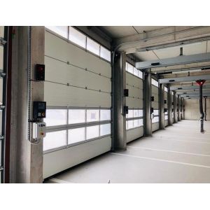 Warehouse Iso9001 Sectional Overhead Door Vertical Lift Commercial Industrial