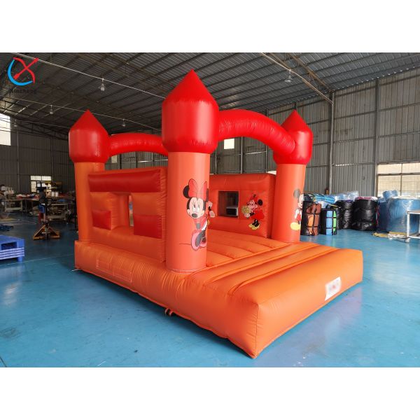Buy Customzied Inflatable Mickey And Minnie Jumping House Inflatable Bouncy Castle at wholesale prices