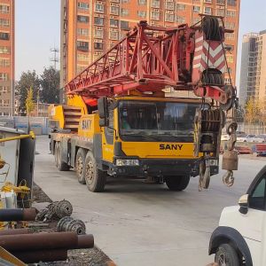 SANY 50-ton Used Mobile Truck Cranes in Excellent Condition