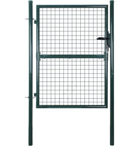 Buy Powder Coat Finish Metal Garden Fence Gate 50x150mm Mesh Wire at wholesale prices
