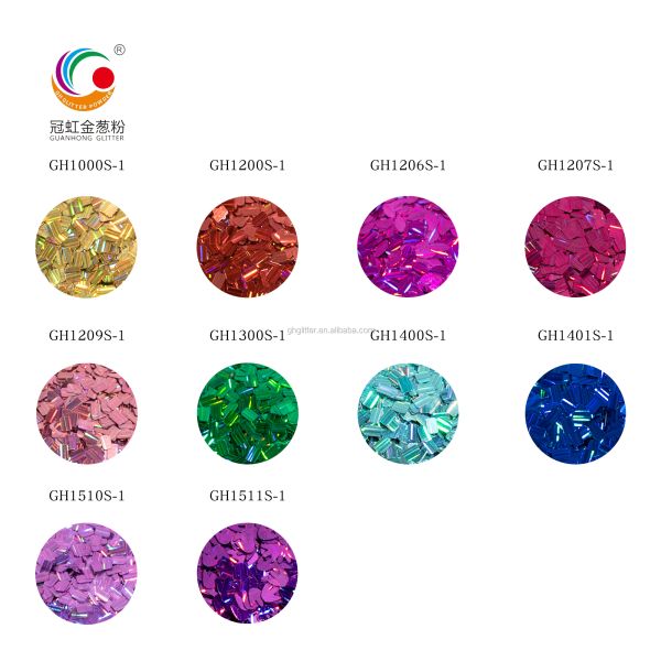 Loose Poly Chunky Bulk Holographic Glitter Clover Meteor Dark Purple For Cosmetic