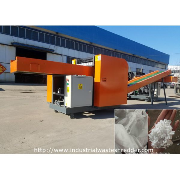 Buy Disposable Mask Gloves Medical Waste Shredder Fabric Non Woven Shredder at wholesale prices