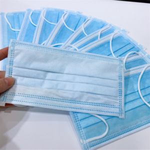 Fluid Resistant Disposable Surgical Masks Hypoallergenic Skin Friendly