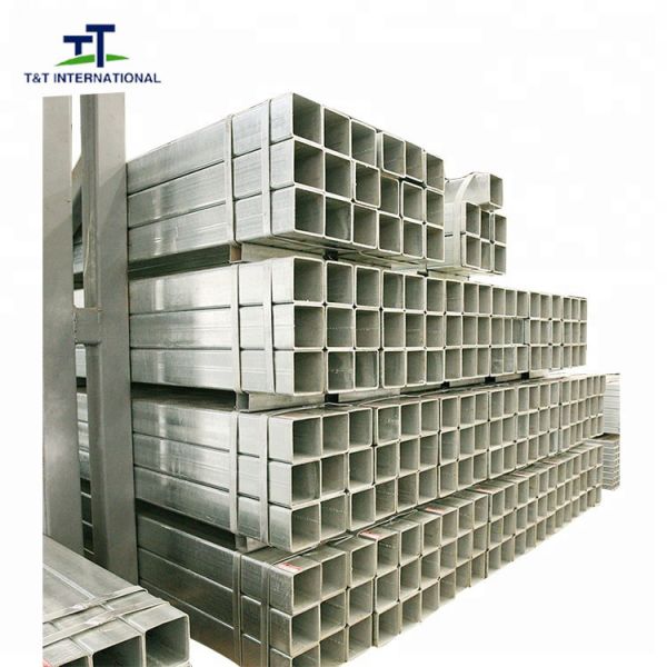 Buy ERW Galvanised Square Hollow Section , Hot Dipped Galvanized Square Tubing at wholesale prices