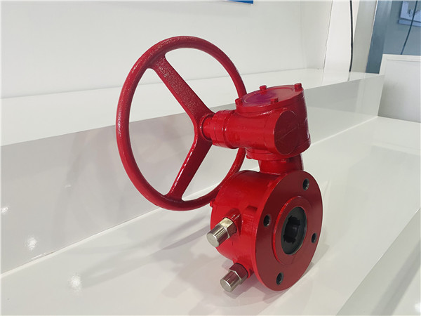 Buy Nodular Cast Iron Underground Valve Handwheel Gearbox Water Treatment Valve at wholesale prices