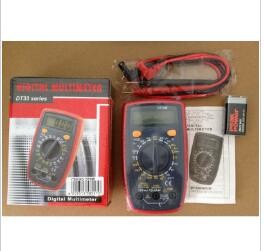China Small Multimeter With Backlight Dt33b Digital Multimeter on sale