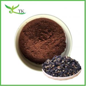Quality Wholesale Pure Natural Black Goji Berry Extract Anthocyanins 5% 25% Black Goji Berry Powder for sale