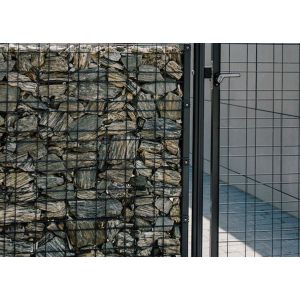 ISO14001 Galvanized Welded Gabion Mesh Basket