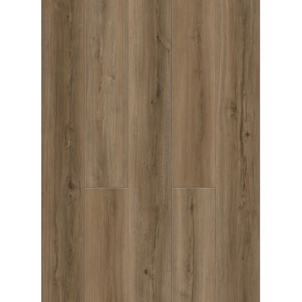 5.5mm Stone Plastic Composite Flooring Ultra Slim Fire Retardant Chablis Hickory GKBM DG-W50013B