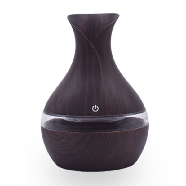Power W 3 300ml 5V USB Powered Ultrasonic Wooden Grain Humidifier for Humidifica