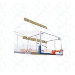 China Tempered Glass Wall-Mounted Basketball Rim Ultimate Choice for Serious Players on sale