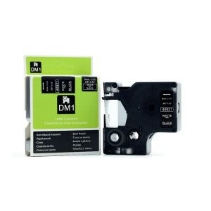 Dymo Printer White On Black D1 Label Cassette 43621 40921 12mm Width Compatible