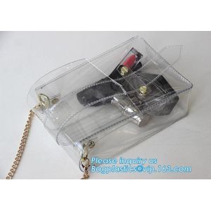 women's wallets small shoulder messenger bag with metal chain strip, Zipper