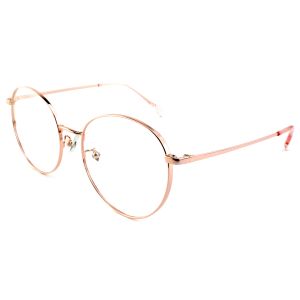 FM2597 Durable Lightweight Metal Spectacles Frames Unisex Optical Round Eyewear