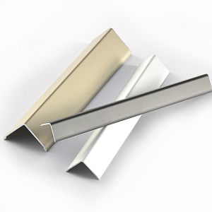 ISO9001 Electrophoresis Aluminium L Shaped Trim 20mm