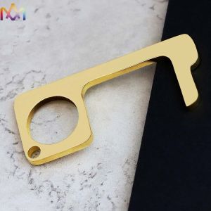 Multifunctional Contact Free Door Opener Custom Shaped Keychains