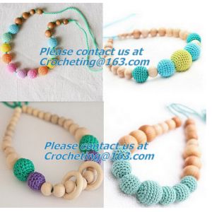 Breastfeeding toy for baby Teething Necklace Nursing Necklace Breastfeeding