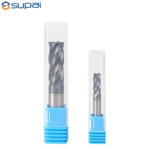 Wood Cutting Tool Roughing End Mill HRC55 TiAlN Coating High Wear Resistance