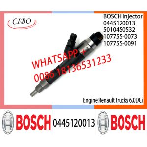BOSCH Neutral Fuel Injector Assembly 0445120012 0986435525 0445120013 5010450532