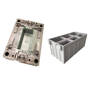 Panzer Battery Box Plastic Injection Mold Tooling , High Precision Plastic