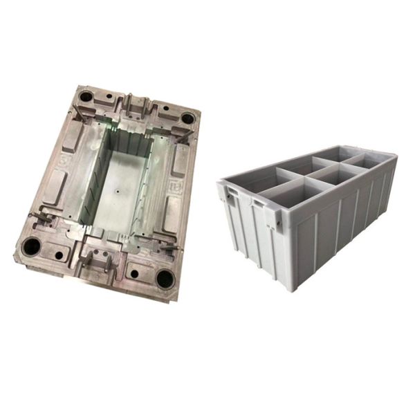 Panzer Battery Box Plastic Injection Mold Tooling , High Precision Plastic